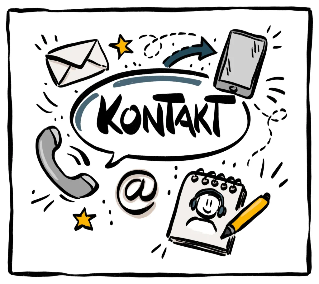 Visualisierung Kontakt